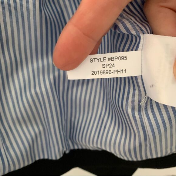 J Crew Blazer 12 Schoolboy Black Corpcore Professional Business Office Work - Picture 9 of 12